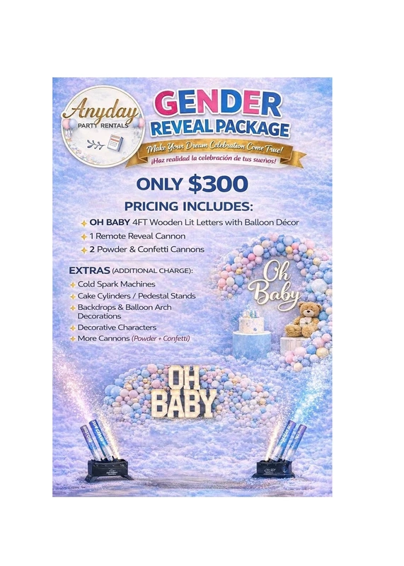 Package Reveal Basic OH BABY / Revela el paquete Basic OH BABY