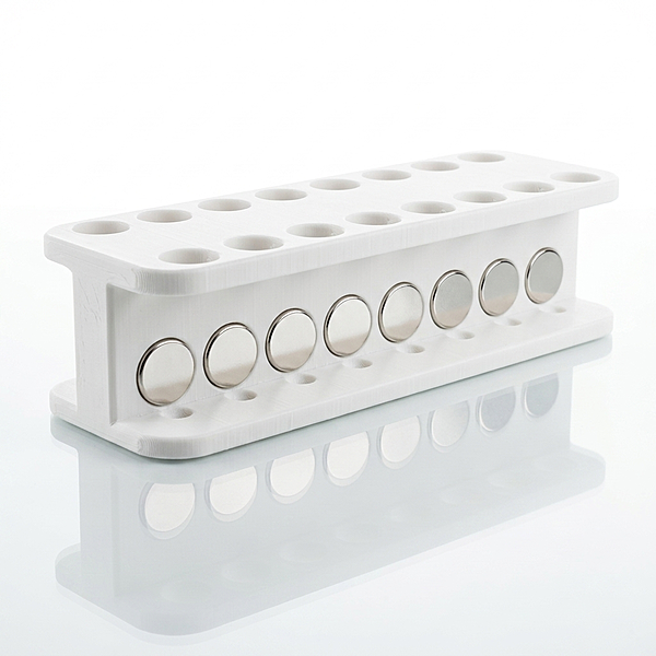 Gradilla magnética para purificación de ADN y ARN para tubos de centrífuga de 1.5 mL, 1 Pieza, Marca Sergilabsupplies, Catalogo 1005a