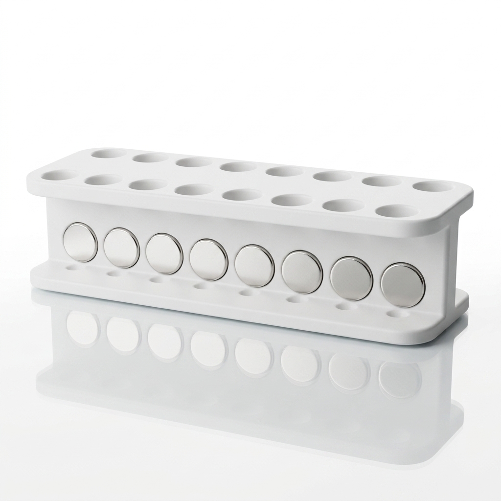 Gradilla magnética para purificación de ADN y ARN para tubos de centrífuga de 1.5 mL, 1 Pieza, Marca Sergilabsupplies, Catalogo 1005a