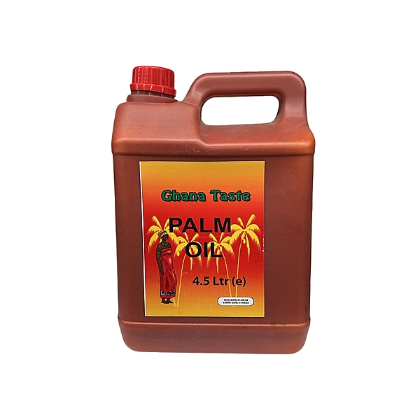 24199     Ghana Taste Red Palm Oil 4.5l X 4