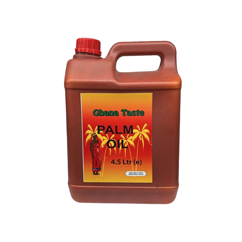 24199 Ghana Taste Red Palm Oil 4.5l X 4