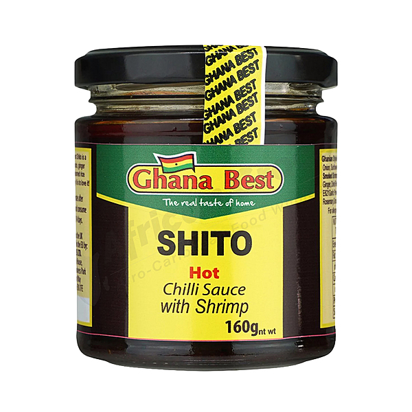 25388     Ghana Best Shito Hot 160g X 12
