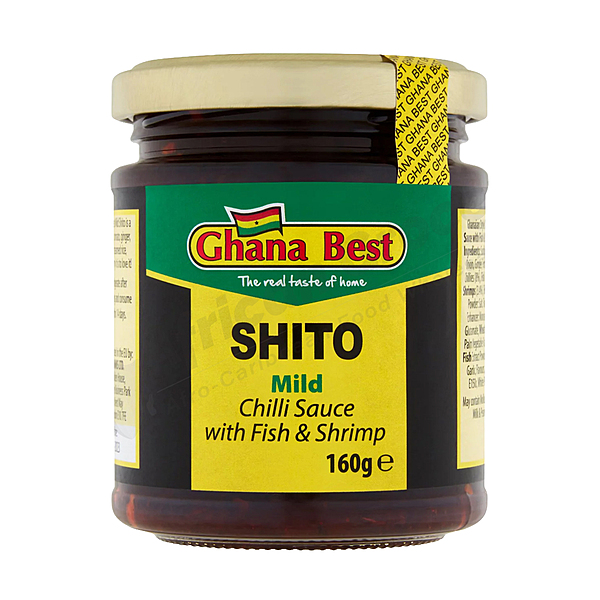 25389     Ghana Best Shito Mild 160g X 12