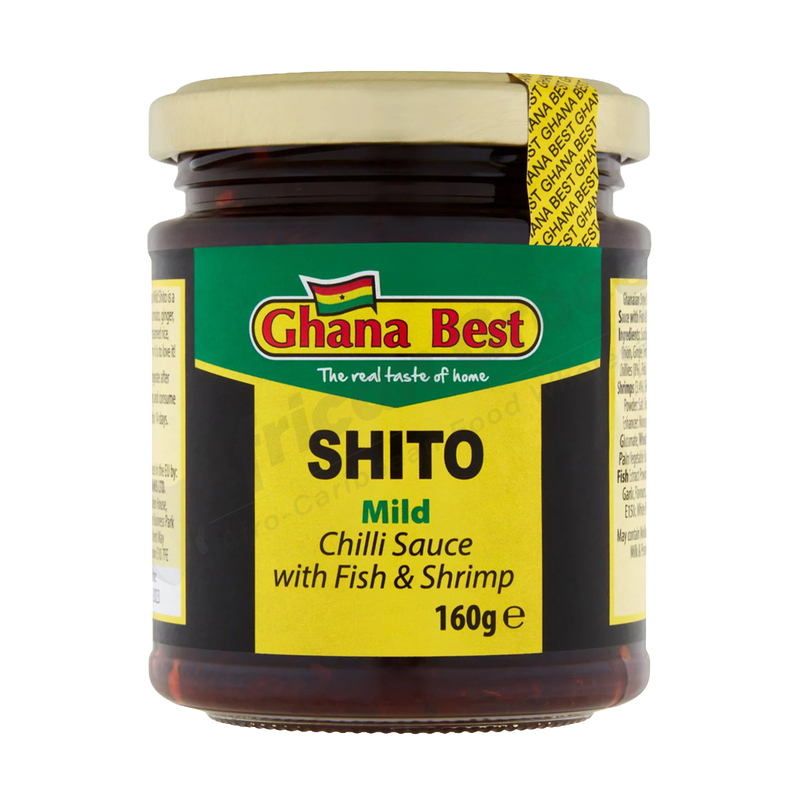 25389     Ghana Best Shito Mild 160g X 12