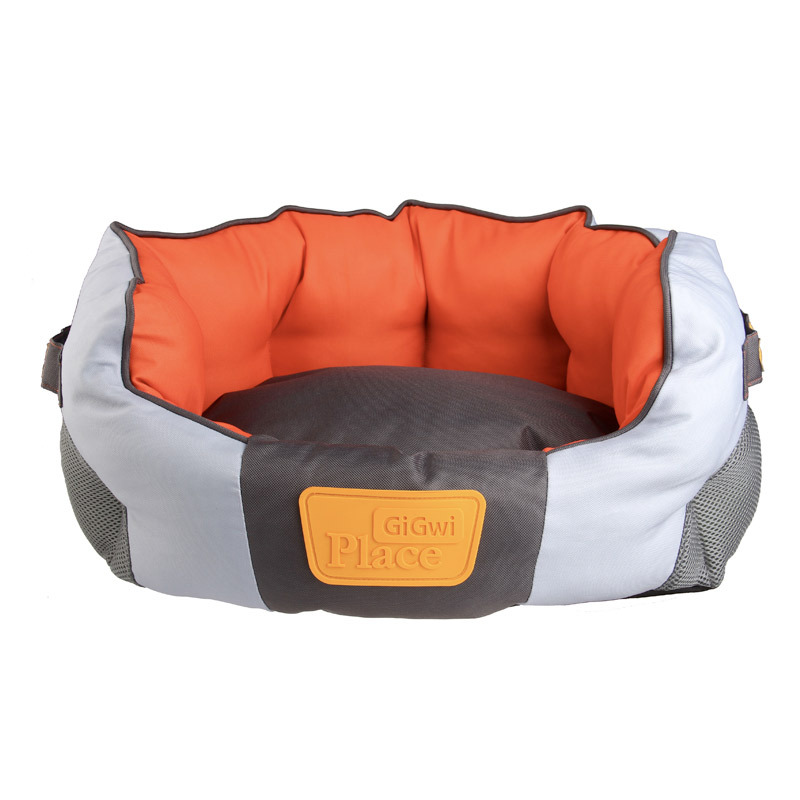 Gigwi Place Soft Bed Canvas TPR Red & Orange
