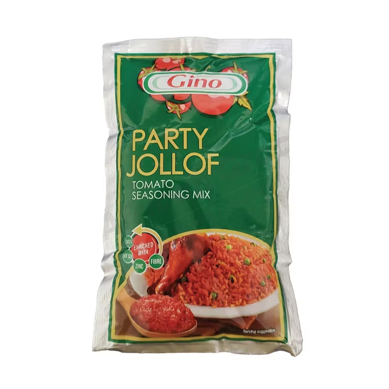 25136 Gino Party Jollof Tomato Seasoning Mix 50g X 50