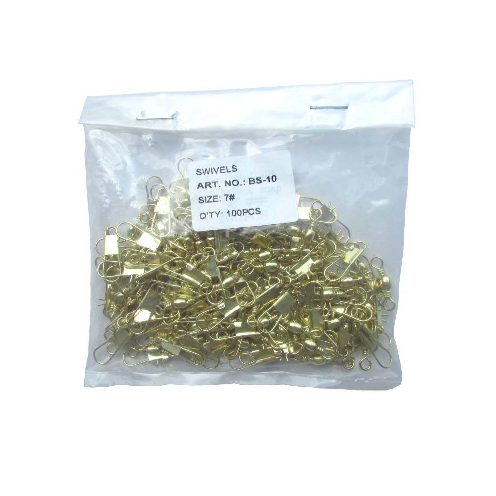 Giradores Para Pesca No 7 Paquete X 100 Unidades Giradores Para Pesca No 7 Paquete X 100 Unidades