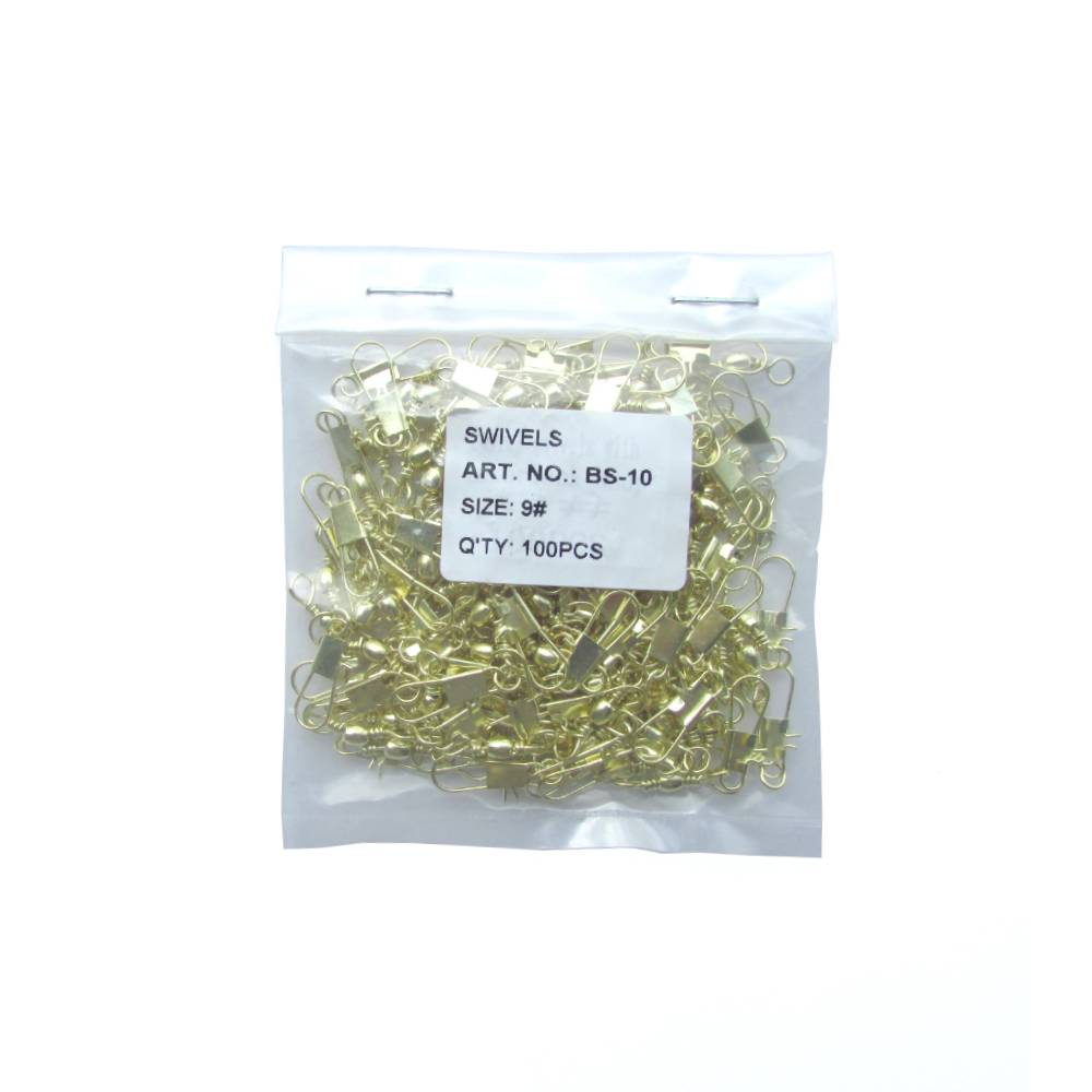 Giradores Para Pesca No 9 Paquete X 100 Unidades Giradores Para Pesca No 9 Paquete X 100 Unidades