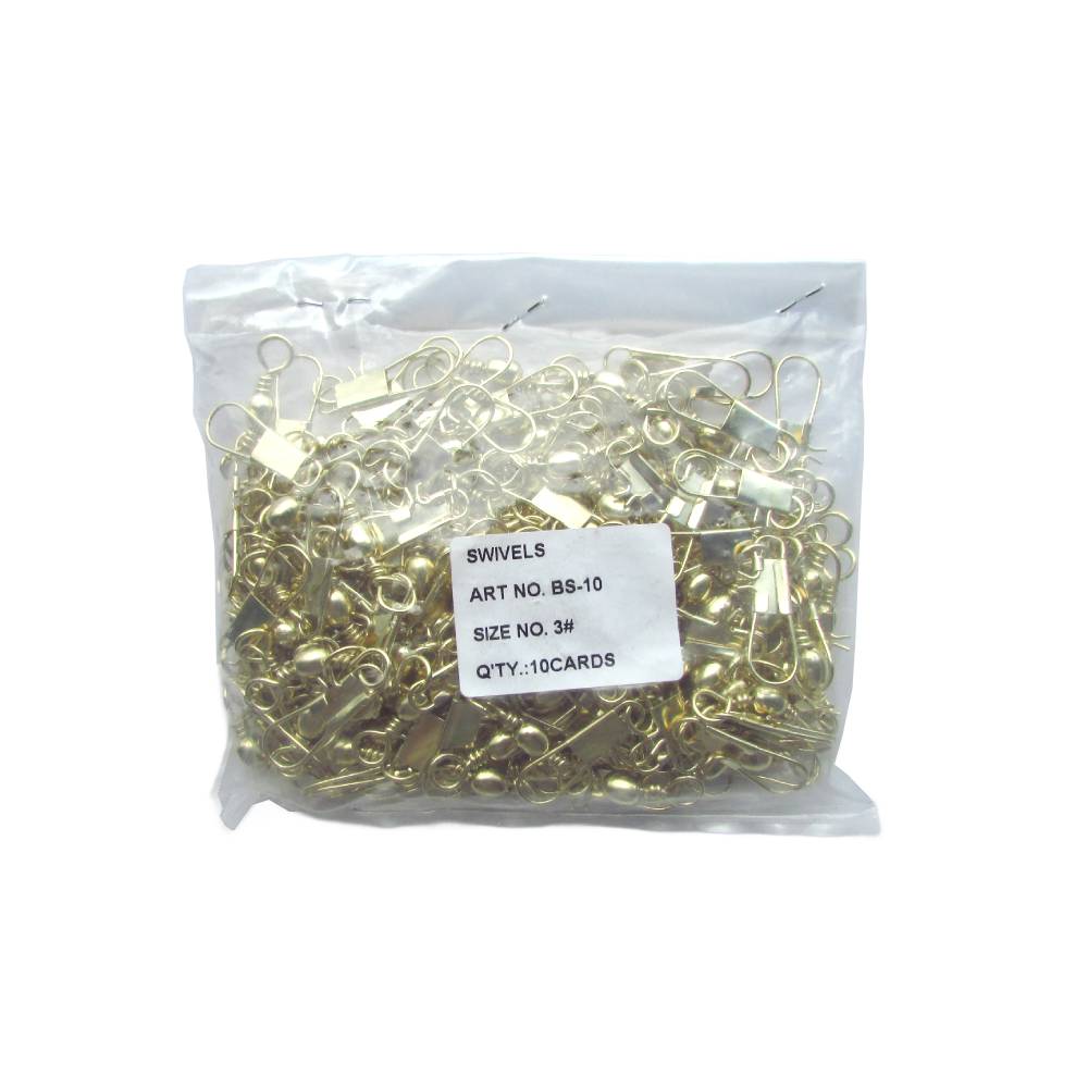 Giradores Para Pesca No 3 Paquete X 100 Unidades Giradores Para Pesca No 3 Paquete X 100 Unidades