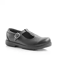 Girls' T-Bar School Shoe 4182C / 4166 / 4183C 39 / Black