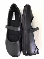 Girls' Velcro Strap Shoe 4119C 43 / Black