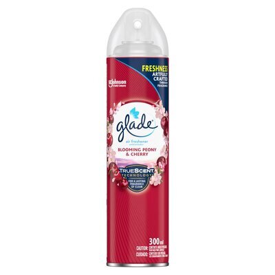 Glade Blooming Peony & Cherry Air Freshner 6X180ml
