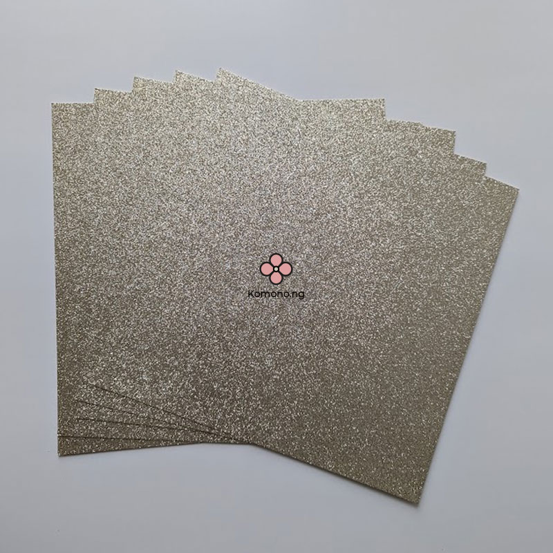 Glitter Cardstock 12x12in 300gsm Glitter Cardstock 12x12in 300gsm