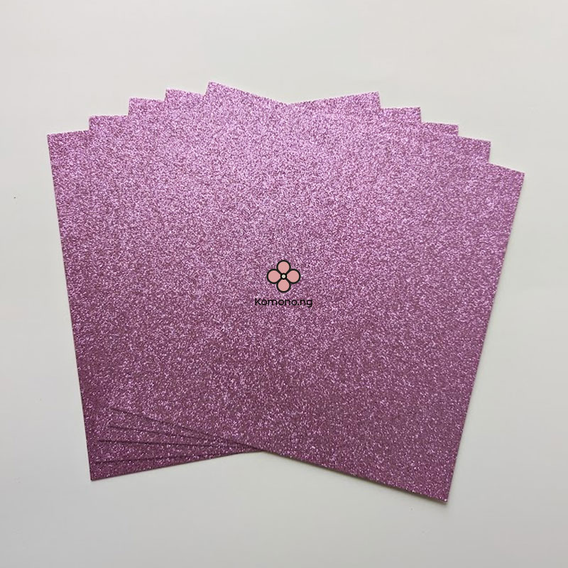 Glitter Cardstock 12x12in 300gsm Glitter Cardstock 12x12in 300gsm