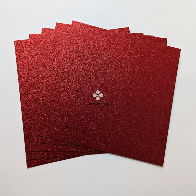 Glitter Cardstock 12x12in 300gsm Glitter Cardstock 12x12in 300gsm