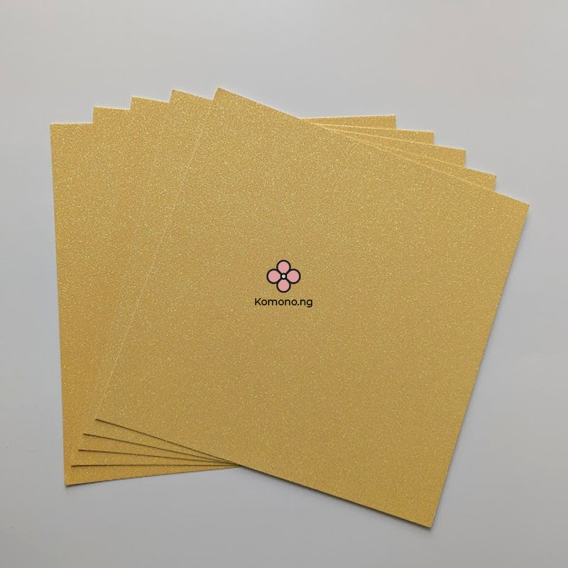 Glitter Cardstock 12x12in 300gsm Glitter Cardstock 12x12in 300gsm