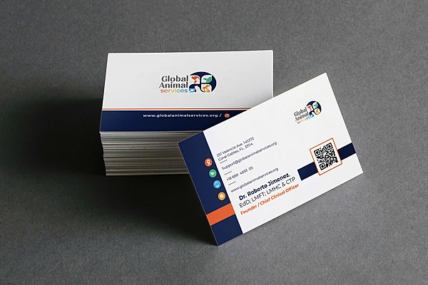 Graphic Design - Business Card Design (Front + Back)