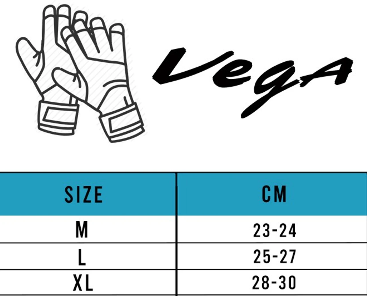 VEGA GLOVES 17 RED L VEGA GLOVES 17 RED L
