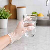 Gloves Latex Powder-Free L 5.4mil White Noble 10/100