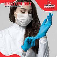Gloves Nitrile XL Blue 2.8mil Reserve 10/100