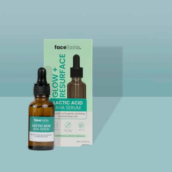 Face Facts Glow & Resurface Lactic Acid Facial Serum - 30ml Face Facts Glow & Resurface Lactic Acid Facial Serum - 30ml