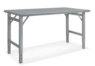 Mesa de Acero para Ensamble sin Repisa Inferior - 60 x 30" Mesa de Acero para Ensamble sin Repisa Inferior - 60 x 30"