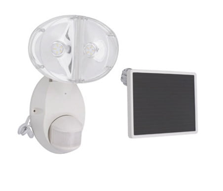 REFLECTOR SOLAR CON SENSOR DE MOVIMIENTO LUZ BLANCA LED 50 W