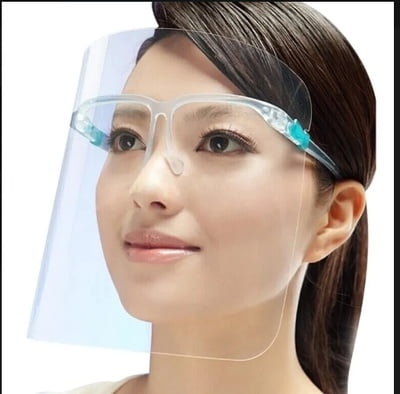 Careta Protector Facial Antiempañante Marco De Lentes Cómoda Careta Protector Facial Antiempañante Marco De Lentes Cómoda