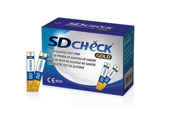 Tiras Reactivas Para Glucometro Sd Check Caja Con 50 Piezas Tiras Reactivas Para Glucometro Sd Check Caja Con 50 Piezas