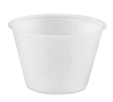 Vasos de Plástico para Raciones - 4 oz Vasos de Plástico para Raciones - 4 oz