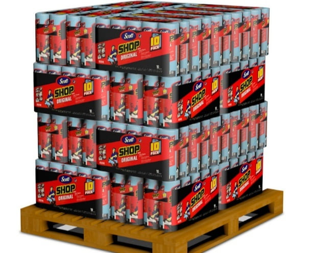 Scott® toallas multiusos 36 paquetes x 10 rollos (360 rollos)