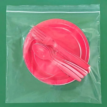 10 x 10" Bolsas con Cierre - Grosor 2 Mil 10 x 10" Bolsas con Cierre - Grosor 2 Mil