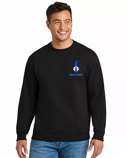 Support Squad - Port & Co Core Fleece Crewneck Sweatshirt