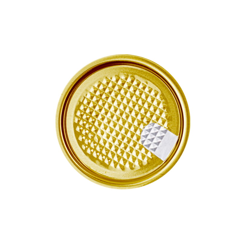 POE Peel Off Lids - Gold - Bag of 100
