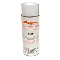 Lithichrome Aerosol Stone Paint - Gold, 12 oz