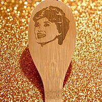 Golden Girls Etched Spoon- Blanche