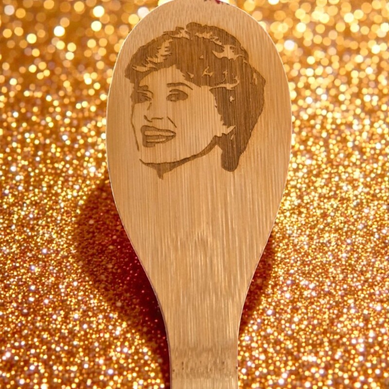 Golden Girls Etched Spoon- Blanche