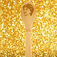Golden Girls Etched Spoon- Blanche