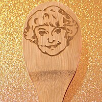 Golden Girls Etched Spoon- Dorothy