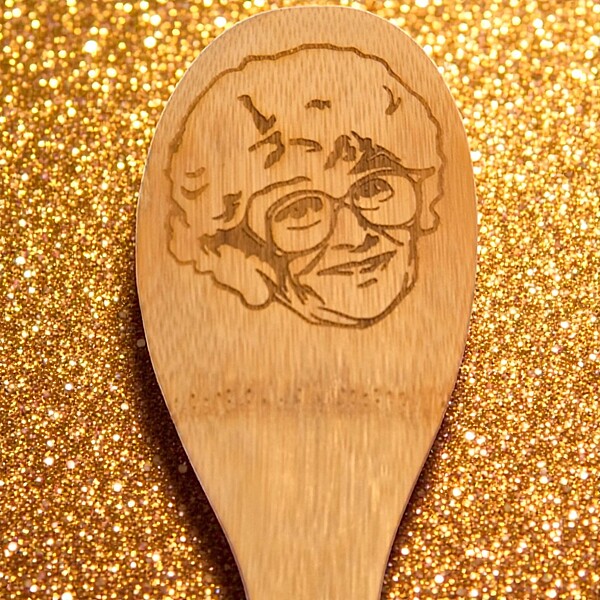 Golden Girls Etched Spoon- Sophia