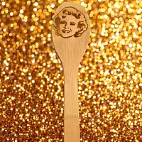 Golden Girls Etched Spoon- Rose