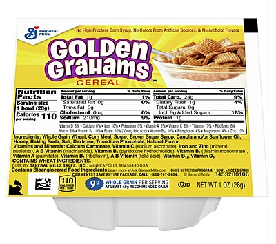 Golden Graham Cereal Bowls
