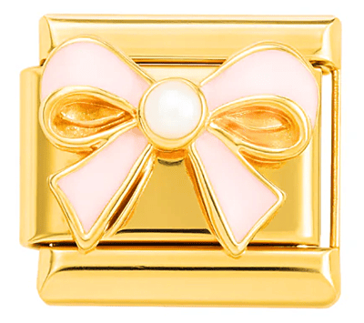 Golden Ribbon with Pearl