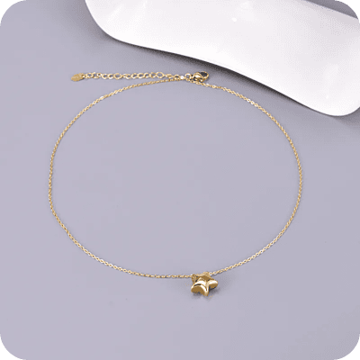 Golden Star Necklace