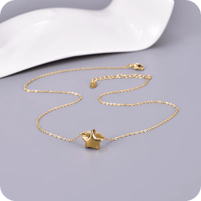 Golden Star Necklace