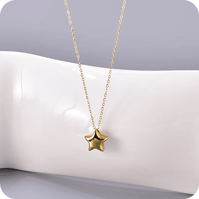 Golden Star Necklace