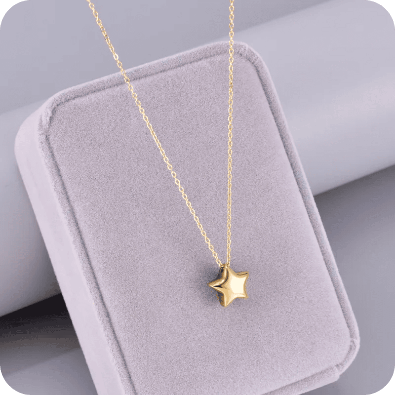 Golden Star Necklace