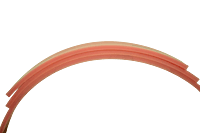 CAUCHO LC DUREZA SENCILLA ROSA 80S (75–80)