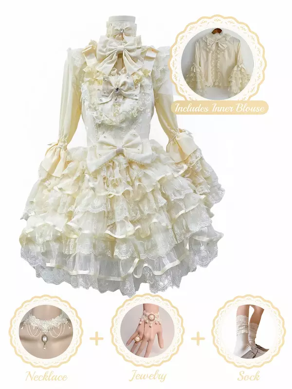 Gothic Lolita Dress Set