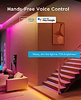 Govee Strip Light Segmented Color Control 5M Transparent Protective Epoxy Coating H612ABD1 RGB
